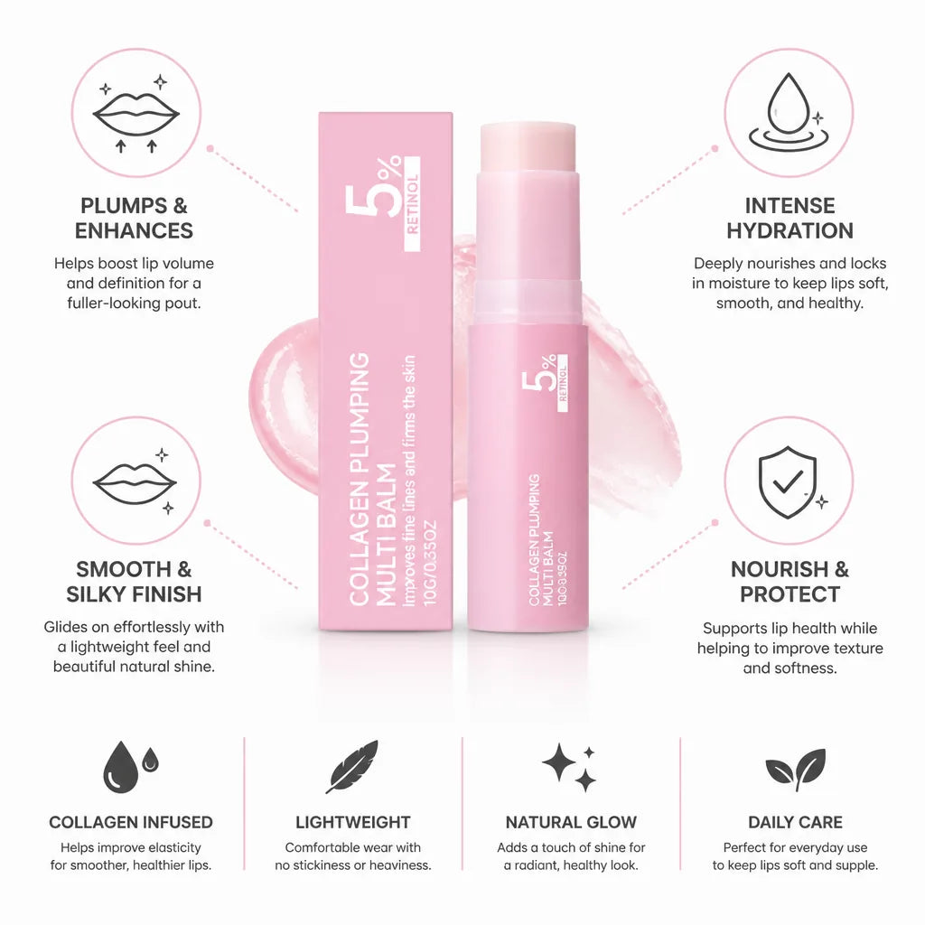 Lip Balm Collagen-Infused Plumping & Deep Hydration