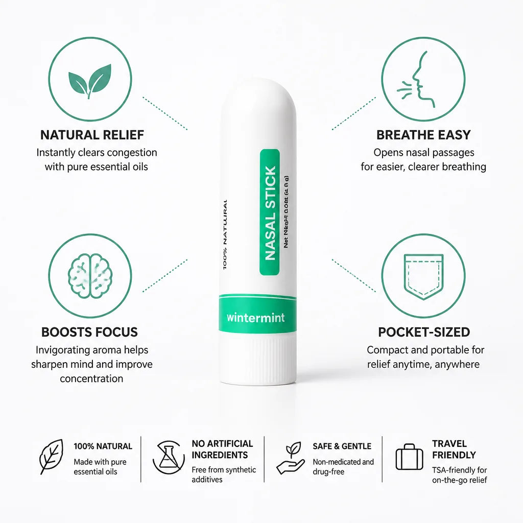 Nasal Stick Menthol & Eucalyptus Travel Size