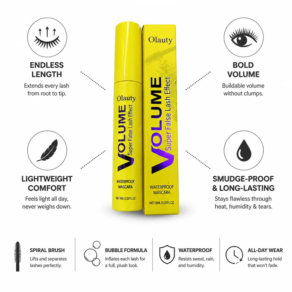 Mascara Endless Length & Volume Lightweight Smudge-Proof