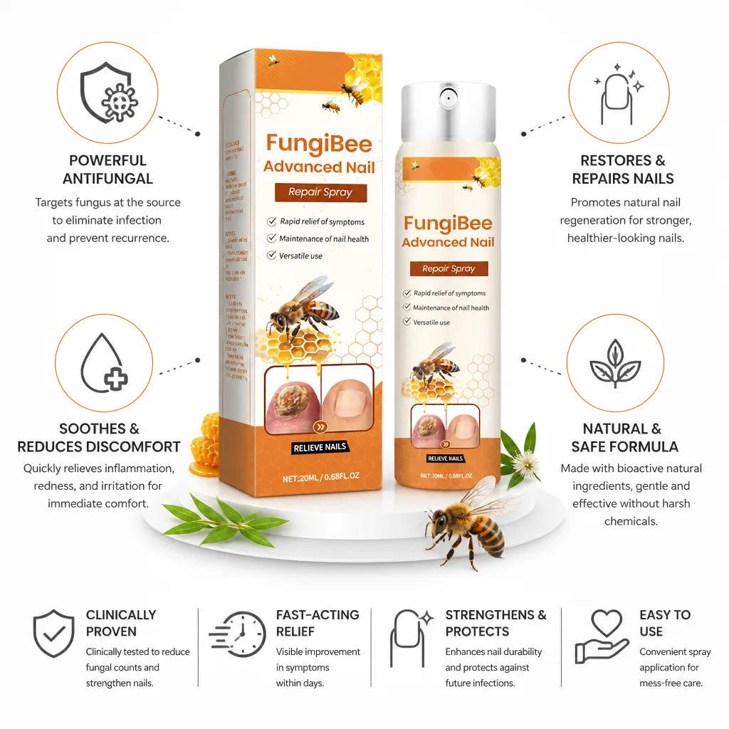 Nail Spray Antifungal Repair Bee Venom & Tea Tree
