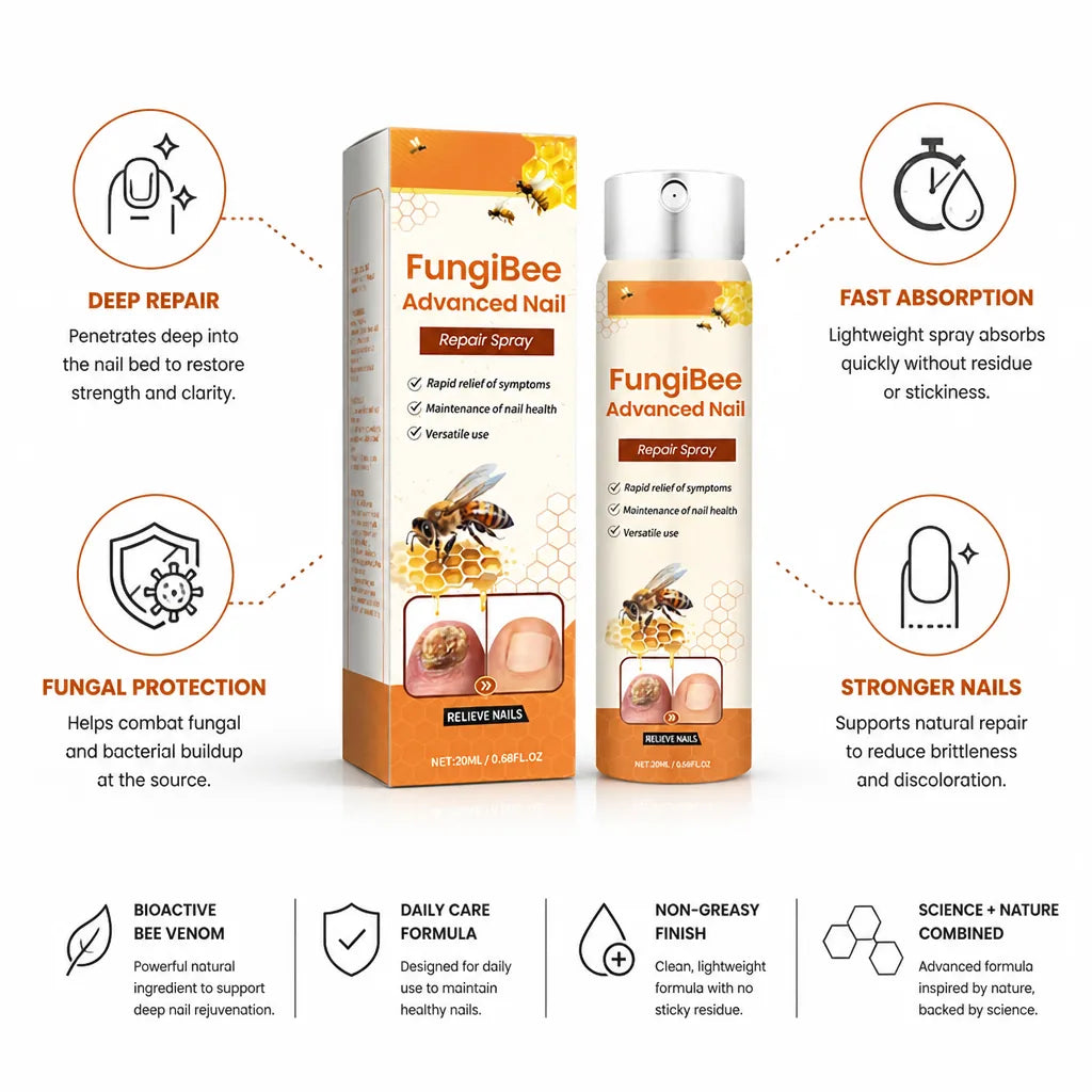 Toenail Repair Spray Bee Venom Fungal Protection