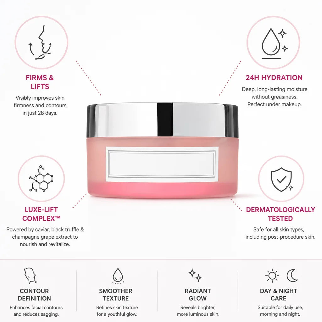 Face Cream Firming & Hydrating Caviar Infused
