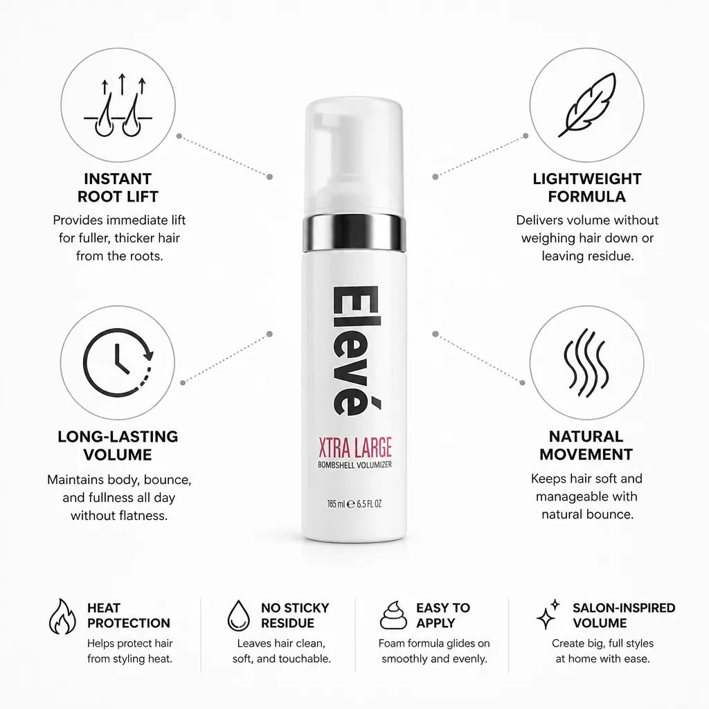 Root Lifting Foam Instant Lift Lightweight Long-Lasting Volume