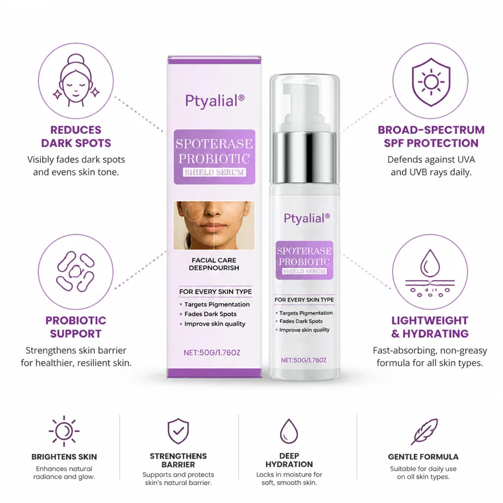 Face Serum Brightening Probiotic Barrier Broad-Spectrum SPF