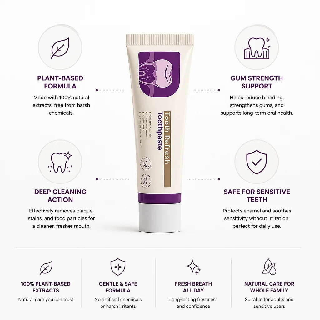 Toothpaste Plant-Based Deep Clean & Gum Support