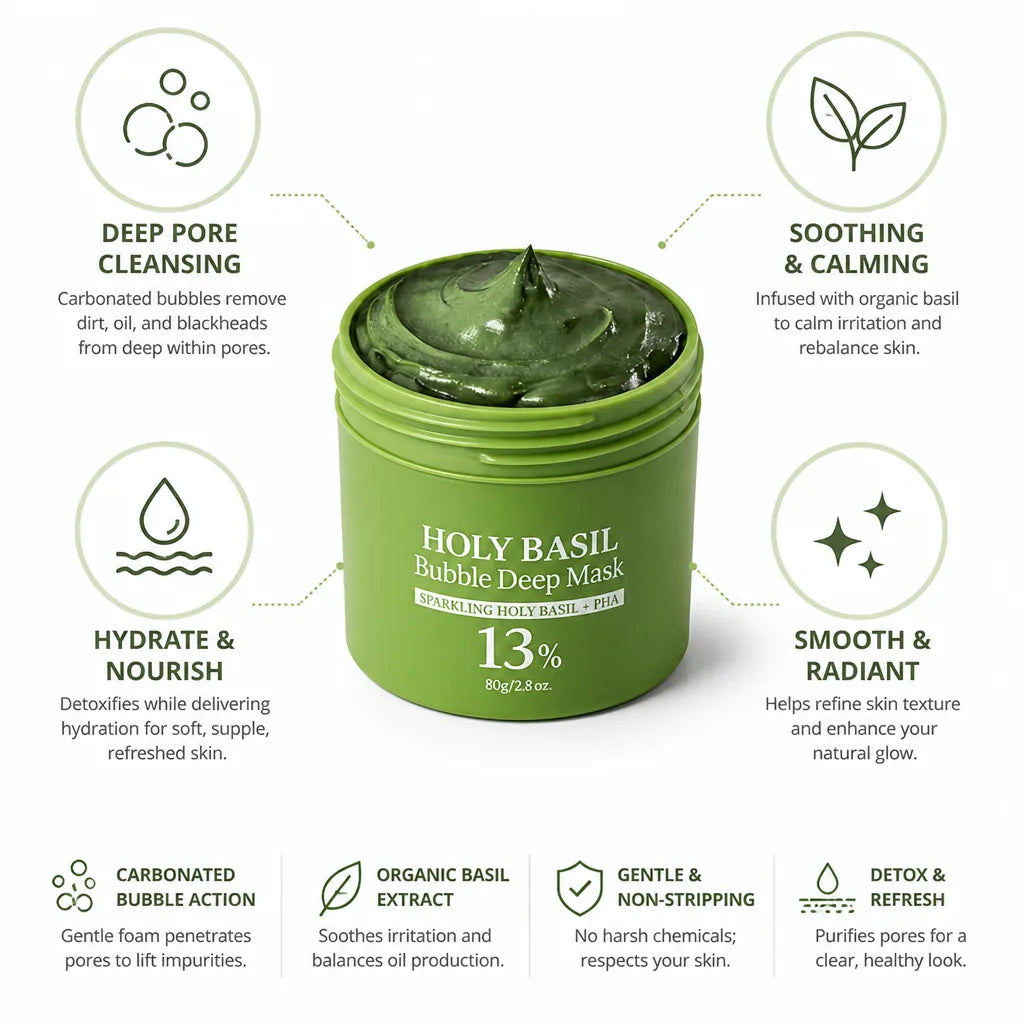 Face Mask Carbonated Bubble Deep Pore Cleansing