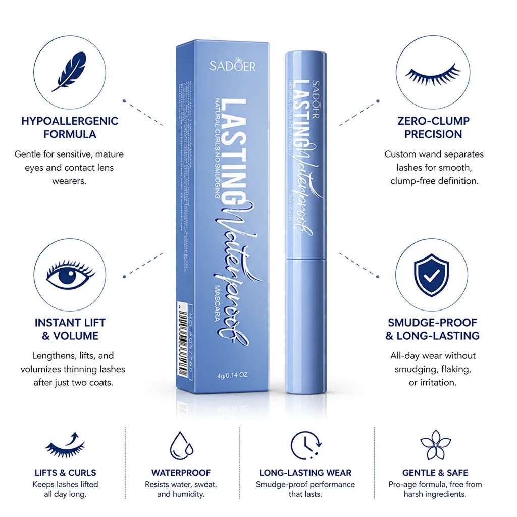 Mascara Hypoallergenic Clump-Free Lift & Volume