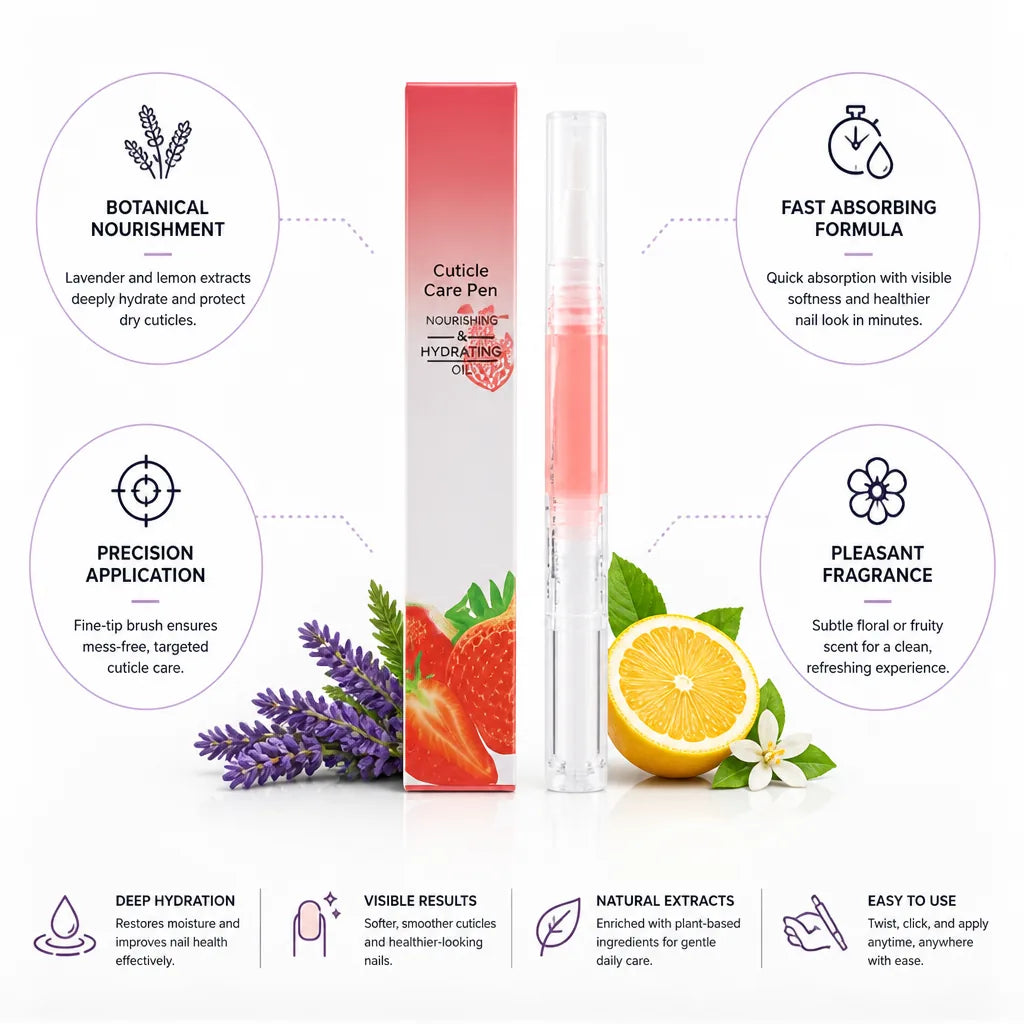 Cuticle Care Pen Fast-Absorbing Hydrating Fine-Tip
