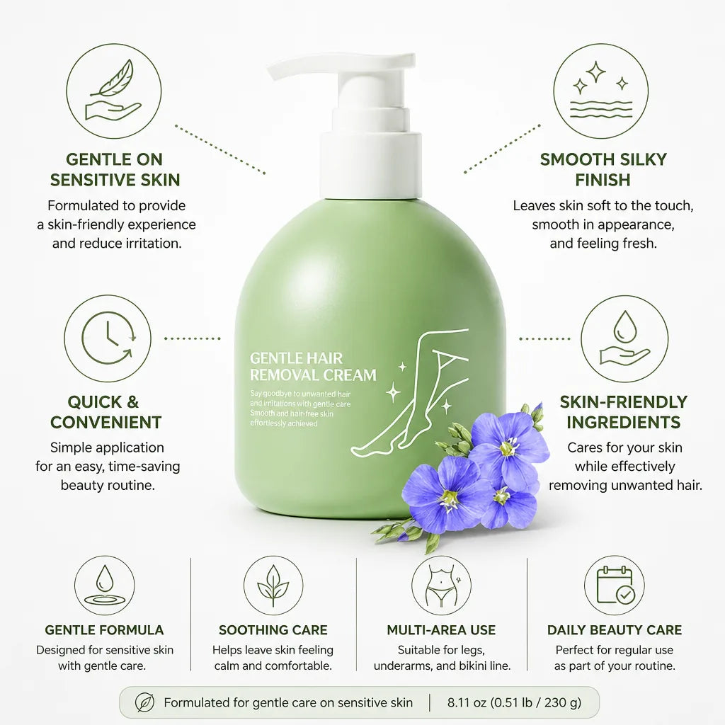 Hair Removal Cream Gentle Sensitive Skin 230g
