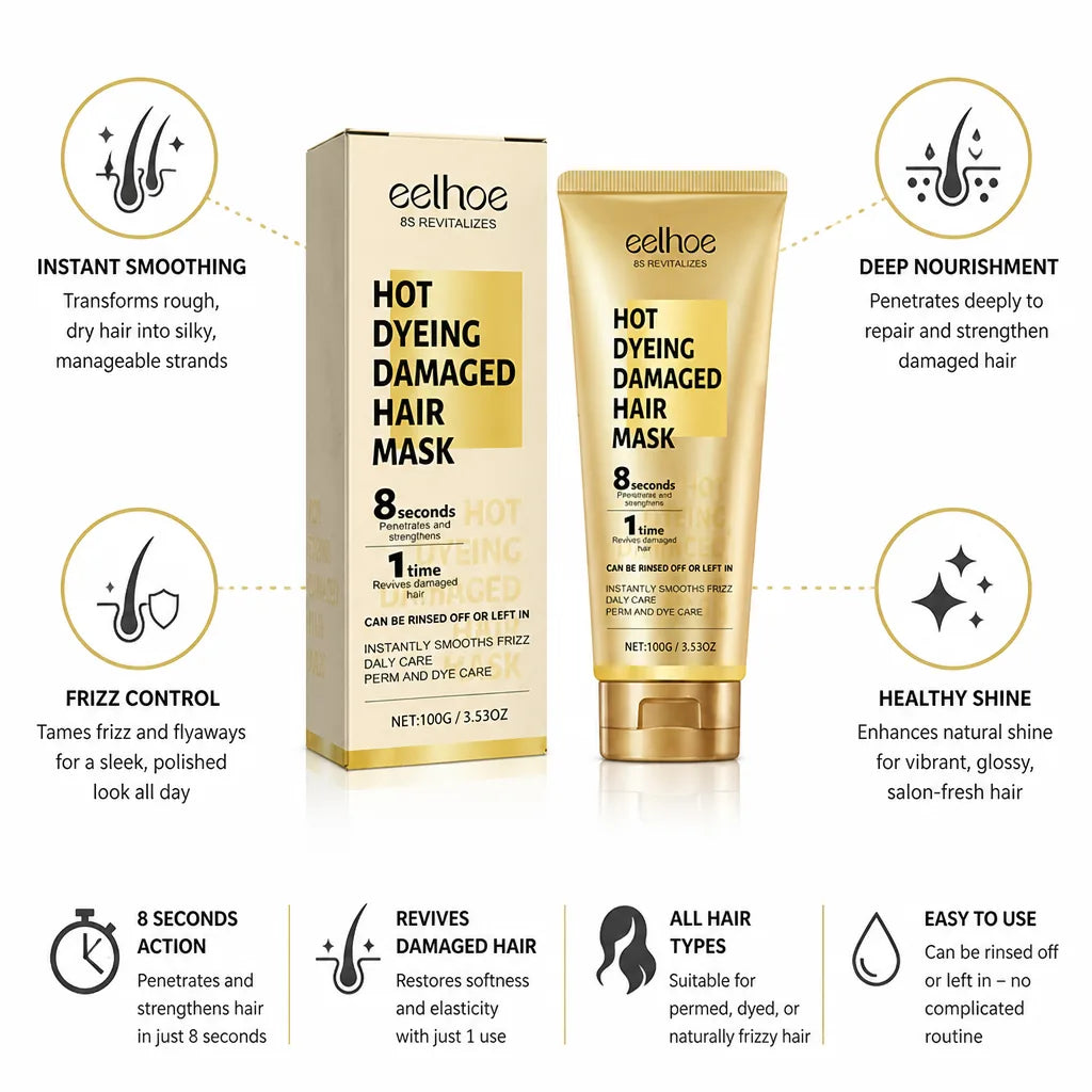Hair Smoothing Treatment Frizz Control & Shine