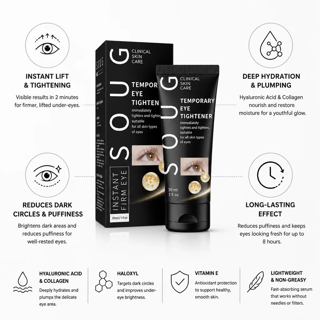 Eye Serum Instant Lift Hyaluronic Acid & Collagen