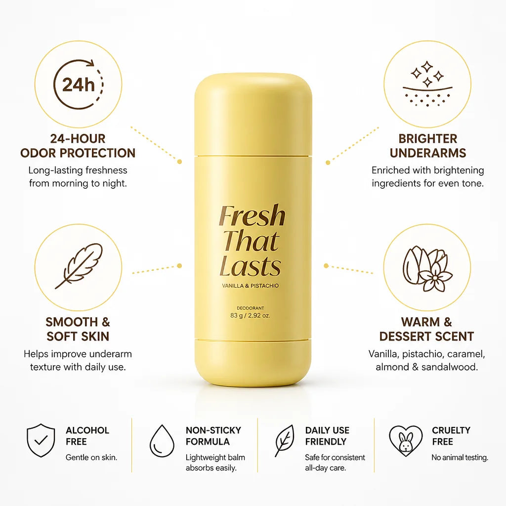 Deodorant Balm 24-Hour Protection Brightening & Smoothing