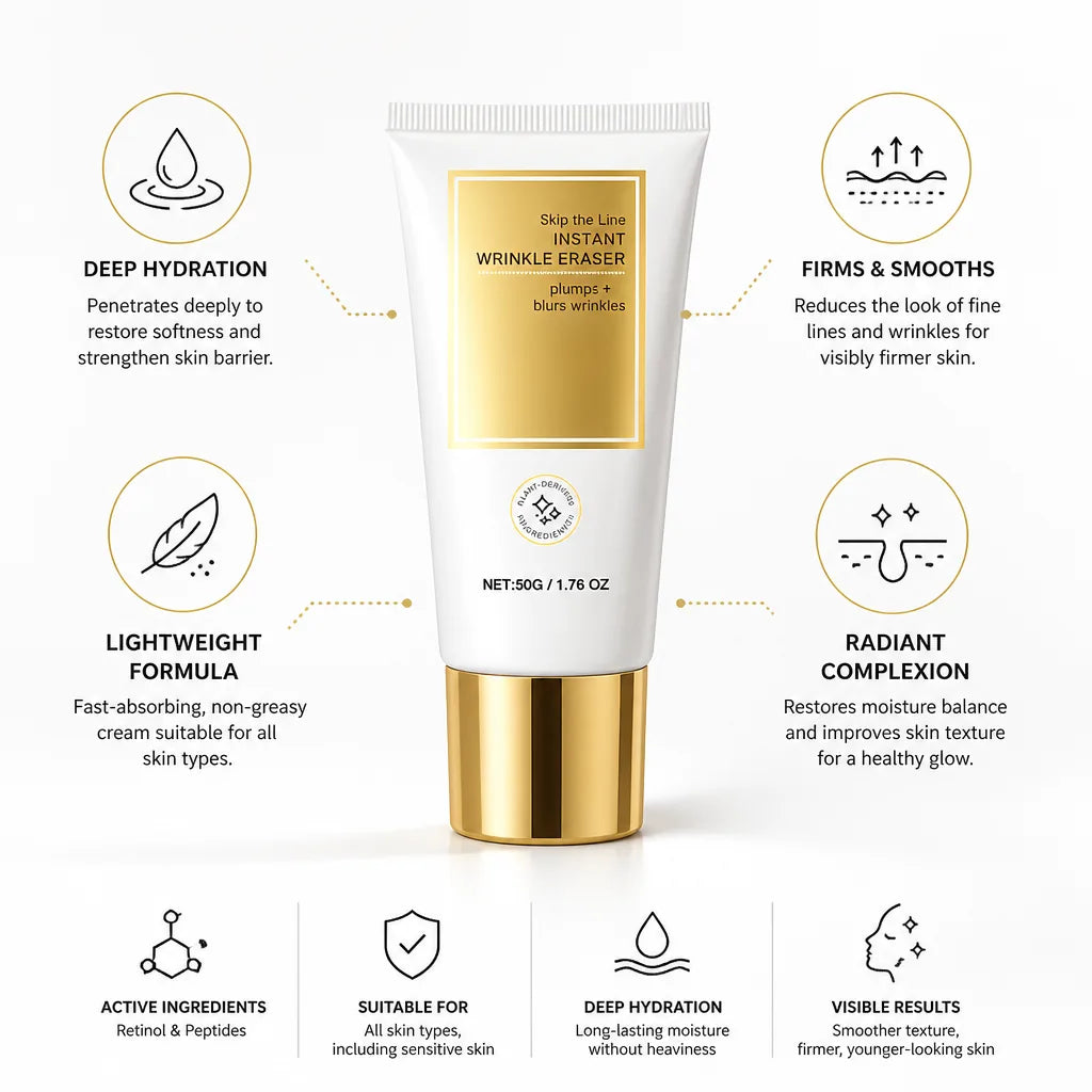 Face Cream Retinol & Peptides Anti-Aging Hydration