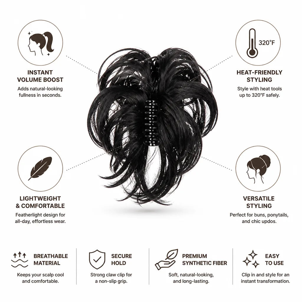 Claw Clip Lightweight & Volumizing Heat-Resistant