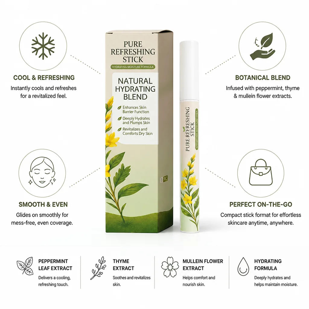 Facial Cooling Stick Smooth-Glide Peppermint & Thyme