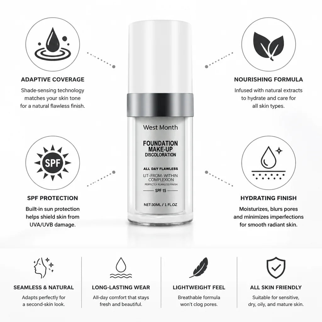 Foundation Shade-Adaptive Hydrating SPF