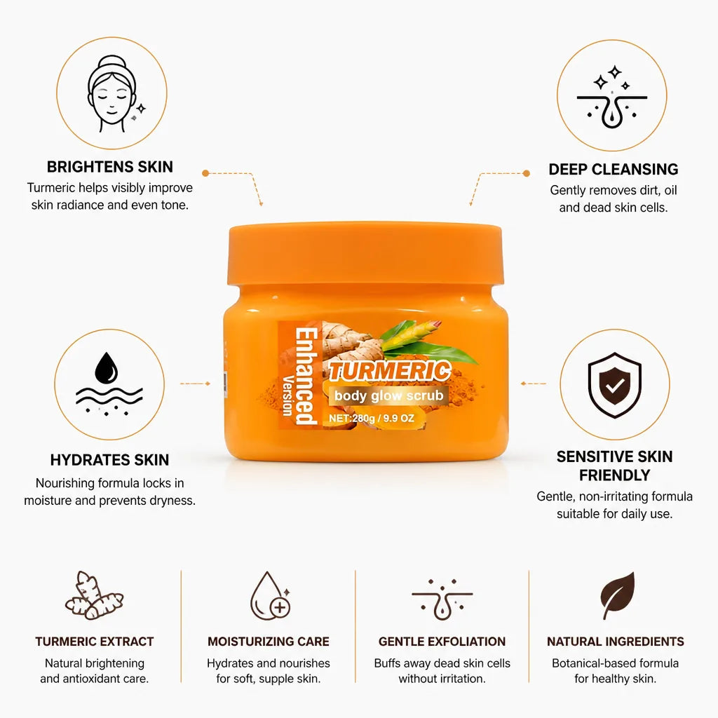 Facial Scrub Turmeric Brightening & Hydrating