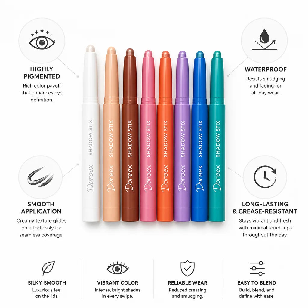 Eyeshadow Stick Waterproof Highly Pigmented & Creamy