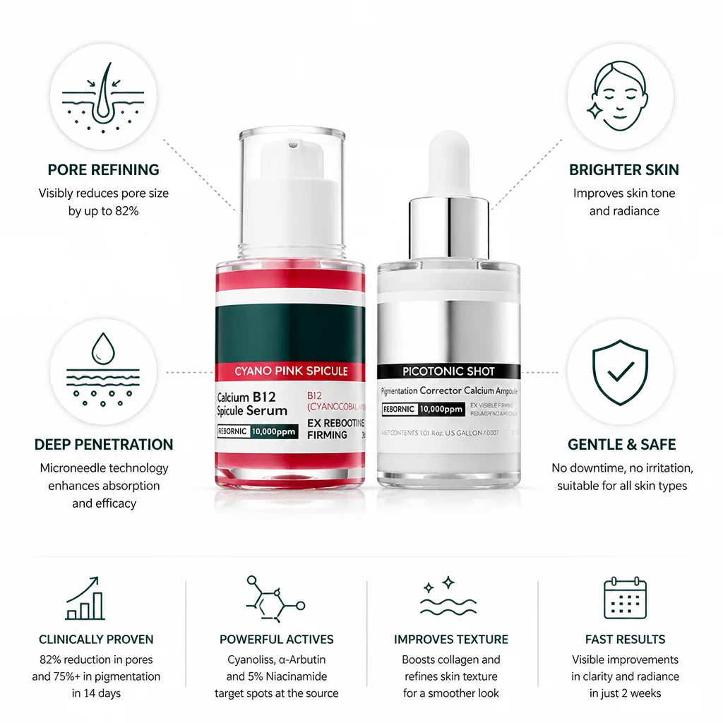 Pore Refining Kit Microneedle & 5% Niacinamide