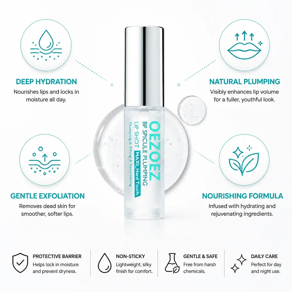 Lip Oil Serum Plumping & Hydrating Hyaluronic Acid