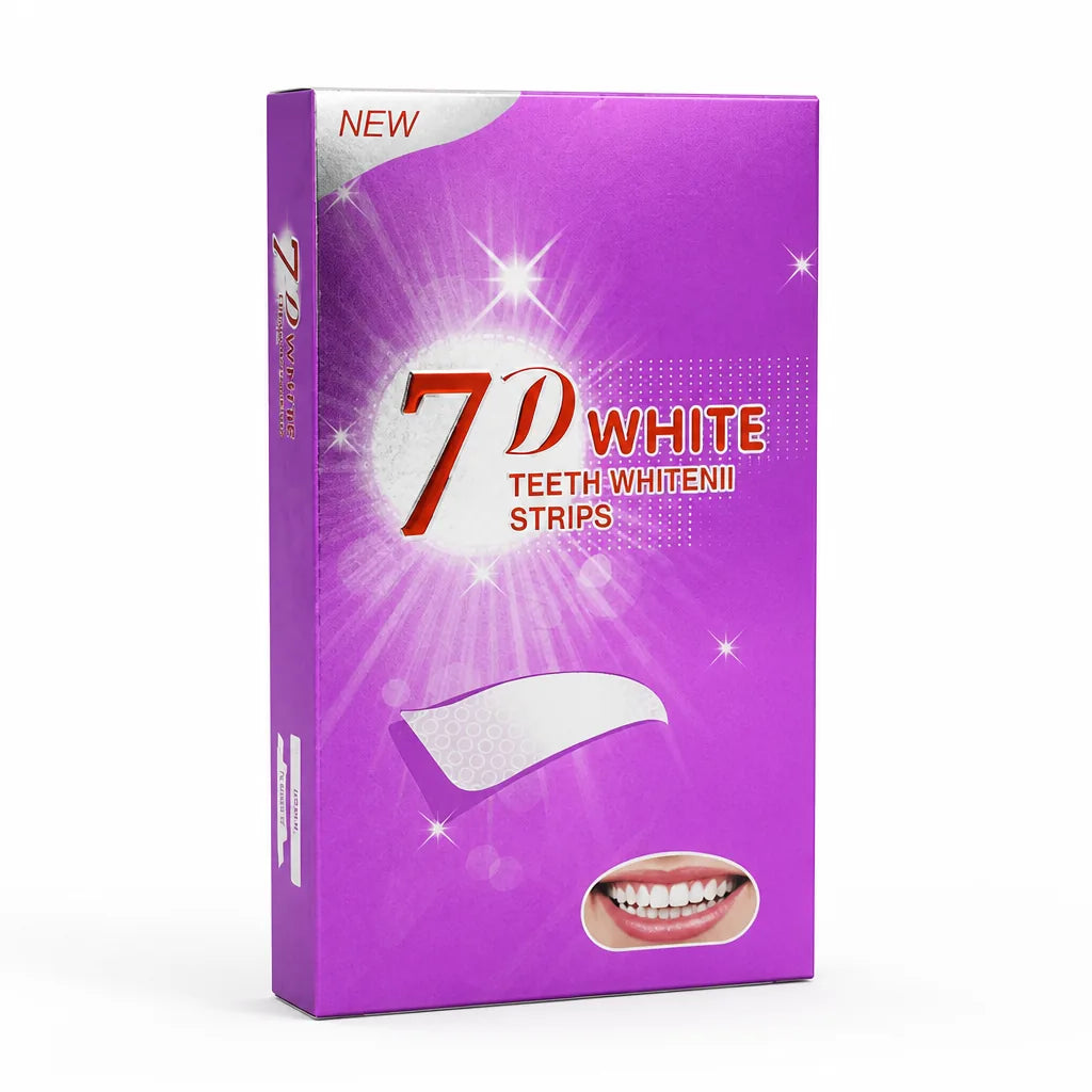 Teeth Whitening Strips Peroxide-Free Color-Correcting Mint