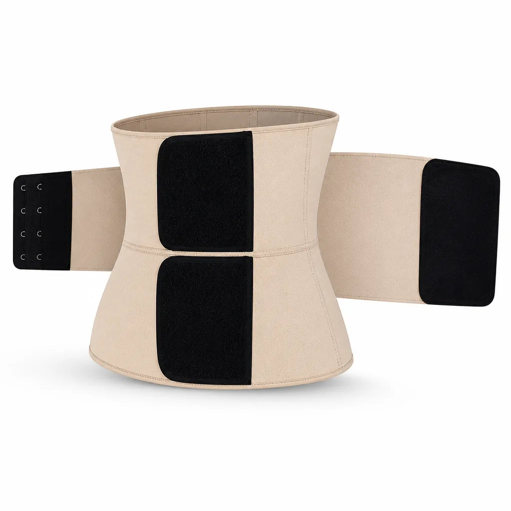 Waist Trainer Triple-Wrap Compression Breathable & Adjustable