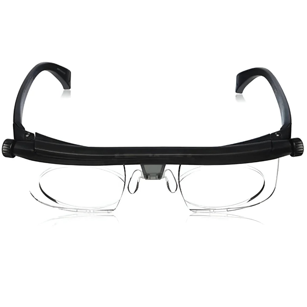 Adjustable Focus Glasses Dial-Adjustable & Impact-Resistant Lenses