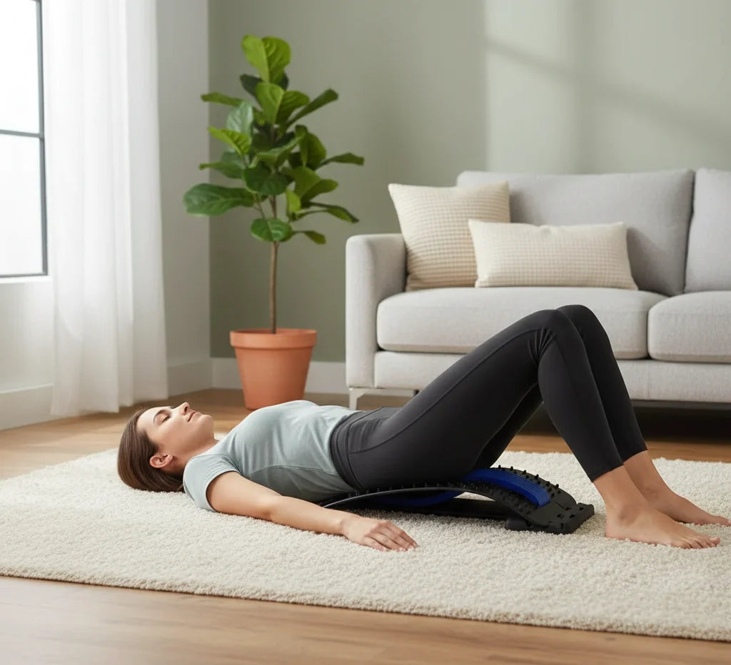 Back Stretcher Adjustable Ergonomic Foam Support