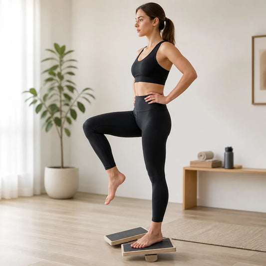 Balance Board Non-Slip Wobble Surface Pain Relief