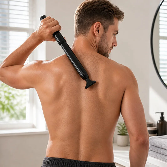 Body & Back Trimmer Extendable Handle USB Rechargeable
