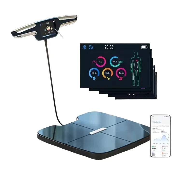 Body Composition Scale 8-Electrode Dual-Frequency Wi‑Fi & Bluetooth