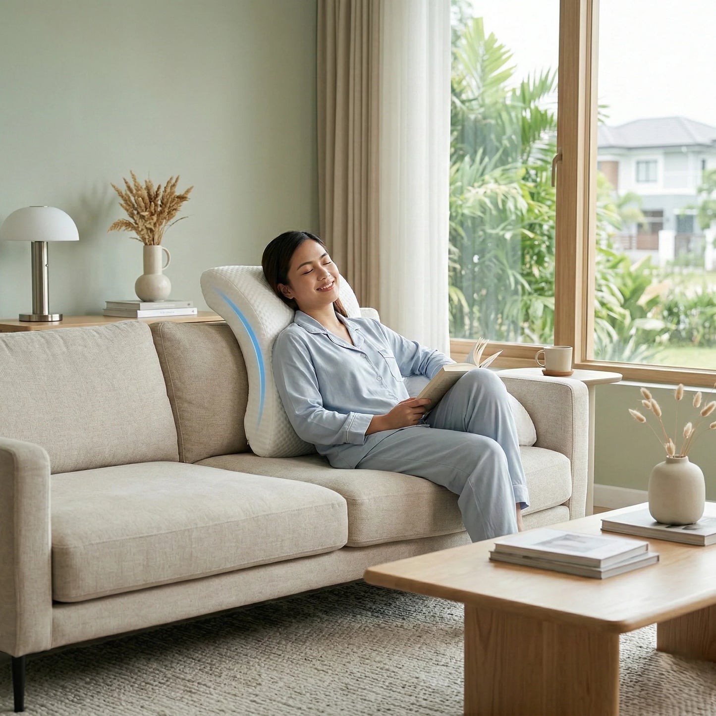 Body Pillow U-Shaped Ergonomic Support