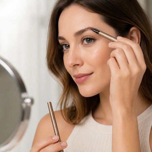 Brow Pencil Fine Tip Hair-Like Strokes Waterproof & Smudge-Proof