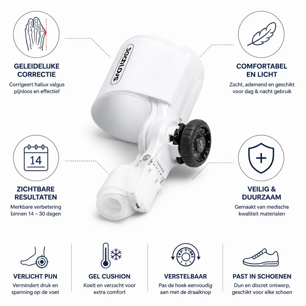 Bunion Corrector Gel Cushion & Adjustable Support