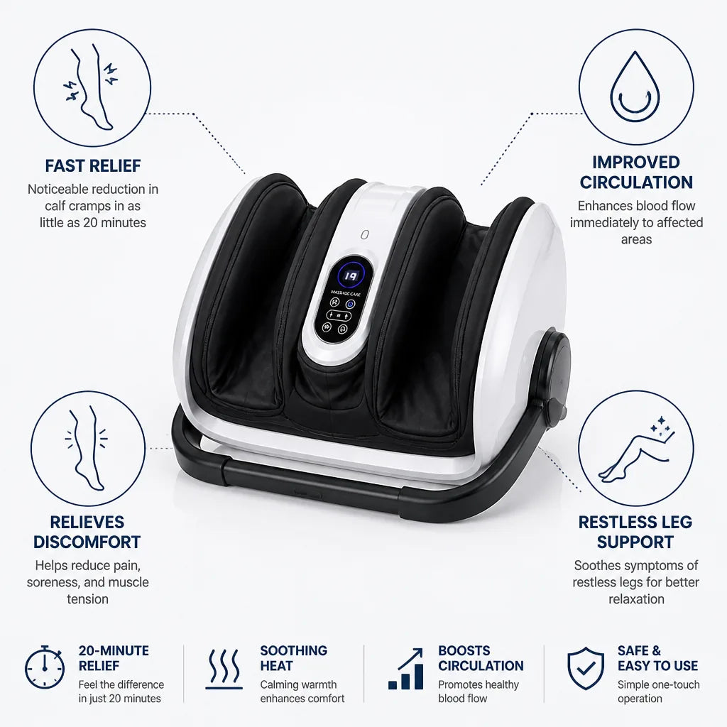 Calf Massager 20-Minute Relief & Circulation Boost