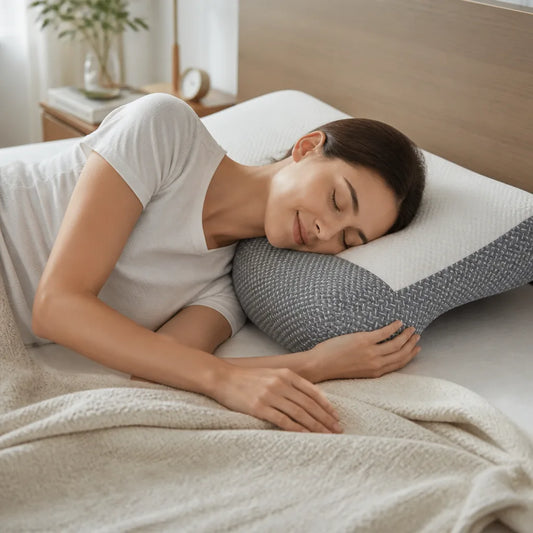Cervical Pillow Ergonomic Contour & Breathable Neck Support