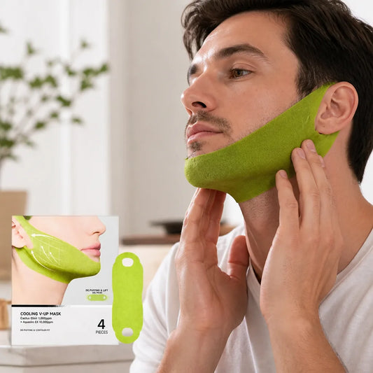 Chin Patch Contour-Adapting Moisture-Retaining