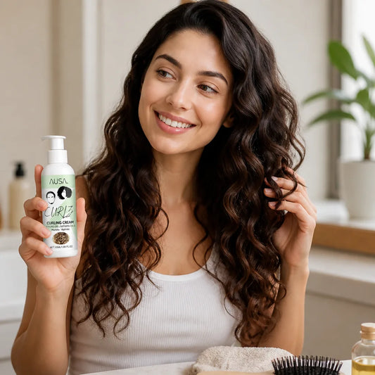 Curl Defining Cream Hydrating & Lightweight Keratin Repair 50 ml