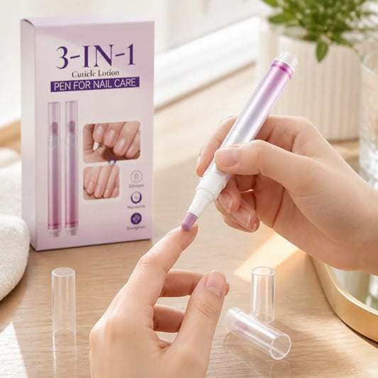 Cuticle Pen 3-in-1 Ceramic Exfoliating Tip & Nourishing Oils