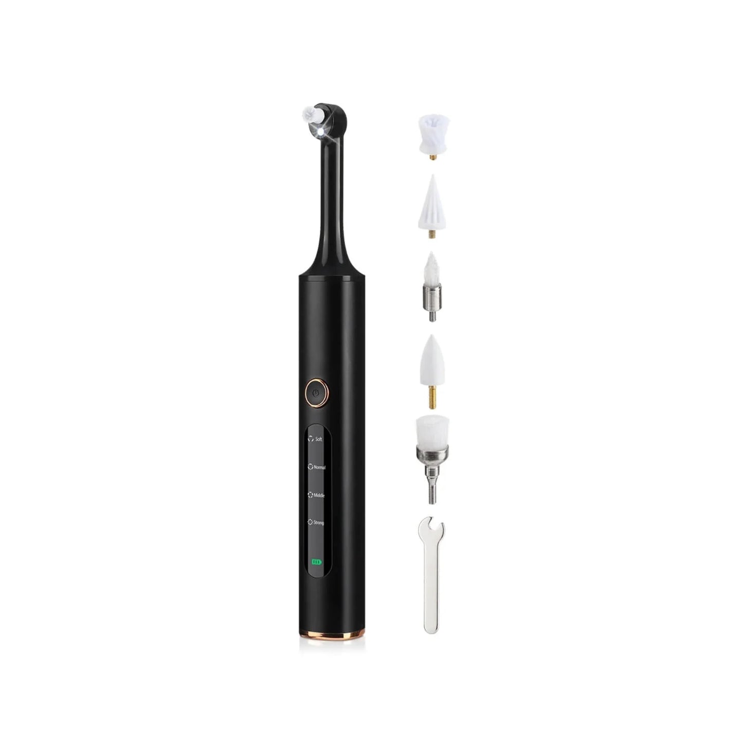 Electric Teeth Whitening Polisher 4 Modes Deep Stain Removal