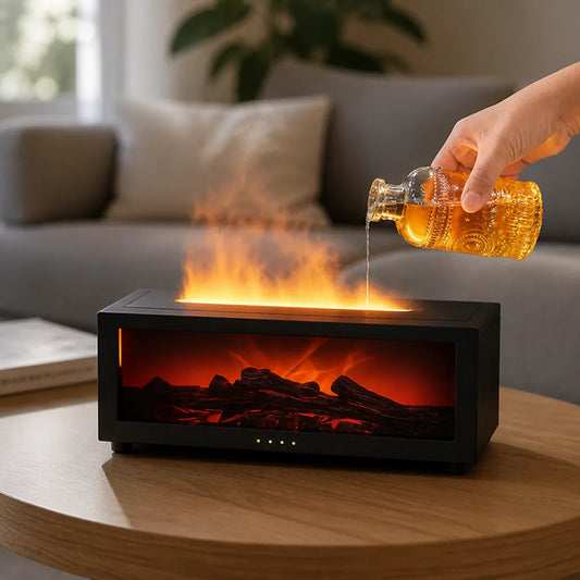 Essential Oil Diffuser Silent Ultrasonic Calming Mist