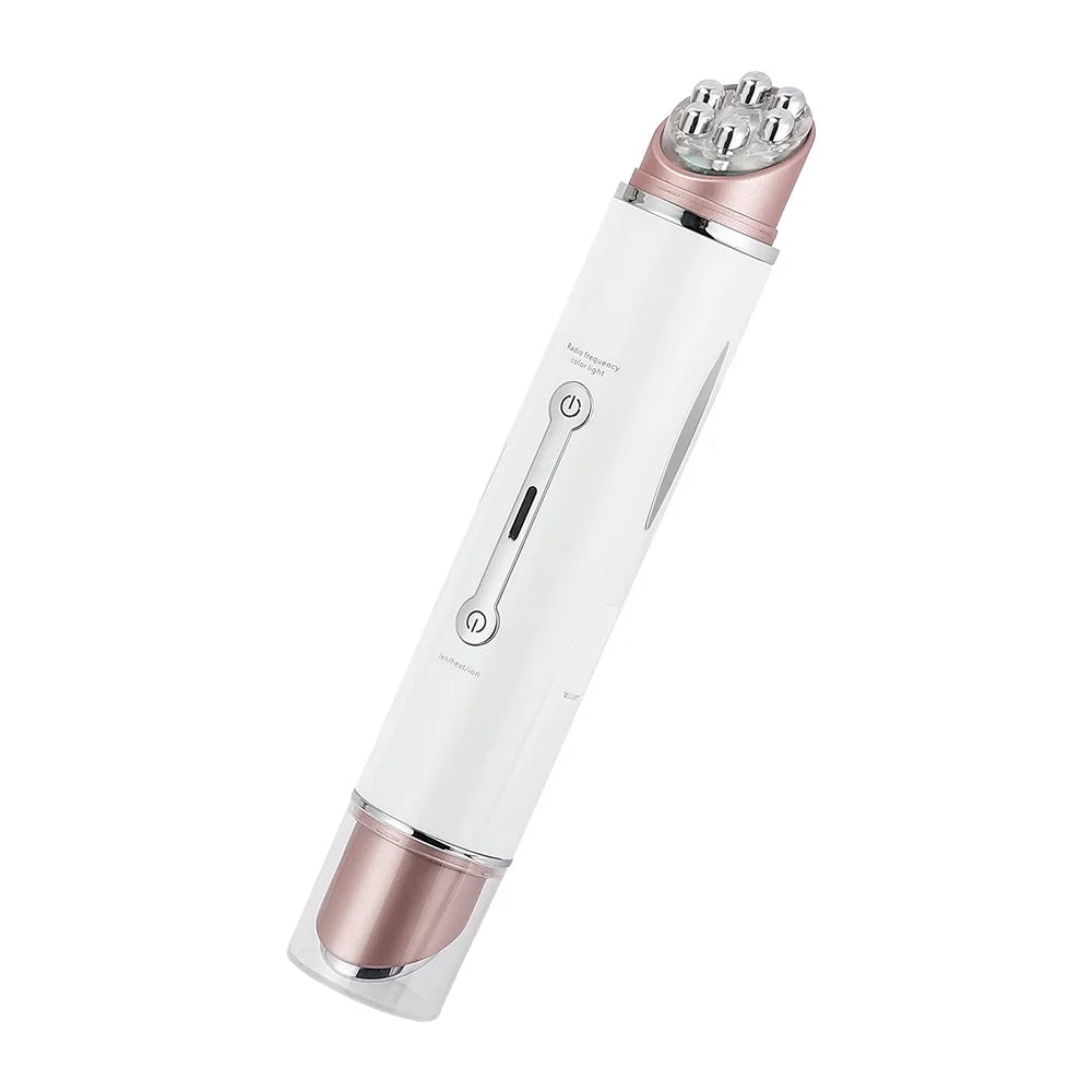 Eye & Face Massager Microcurrent 3-Color LED 43°C Heat