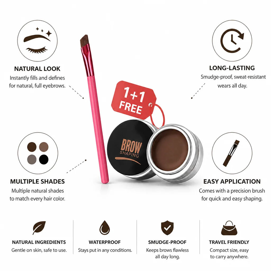 Eyebrow Filler Natural Look Multiple Shades & Long-Lasting