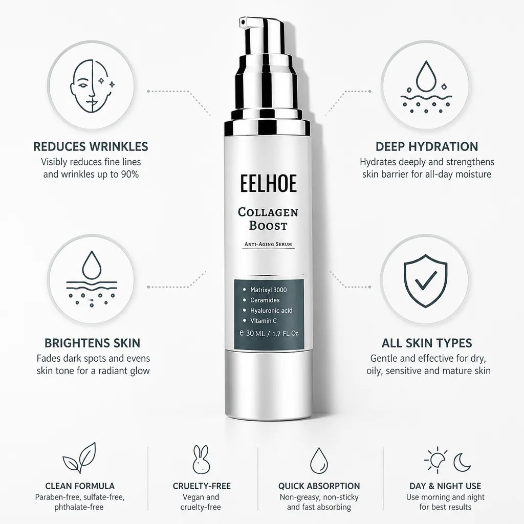 Face Serum Collagen Boost Hyaluronic & Vitamin C