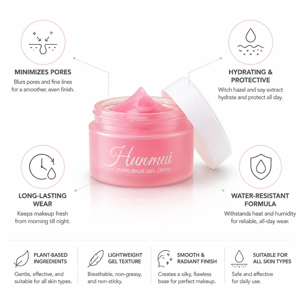Facial Gel Pore-Refining Hydrating Water-Resistant 30 mL