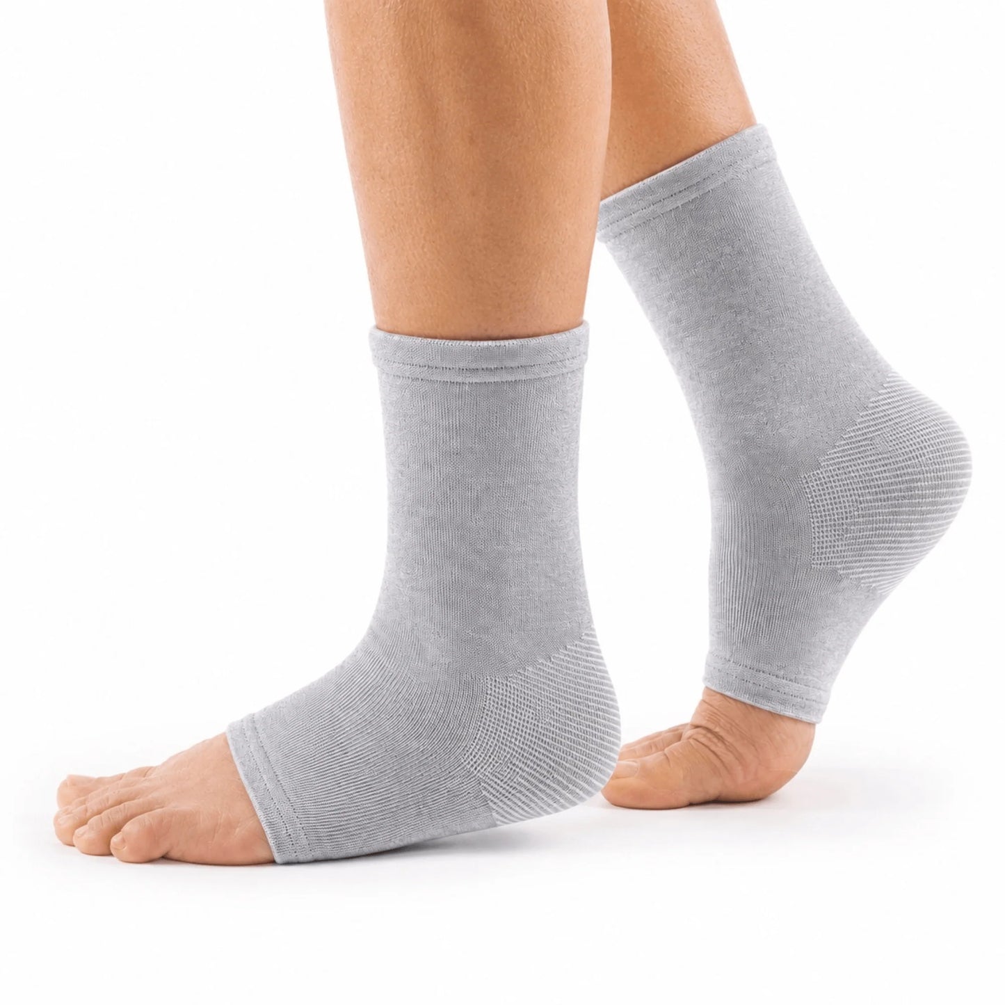 Foot & Ankle Support Socks Bamboo Open-Toe Gentle Compression