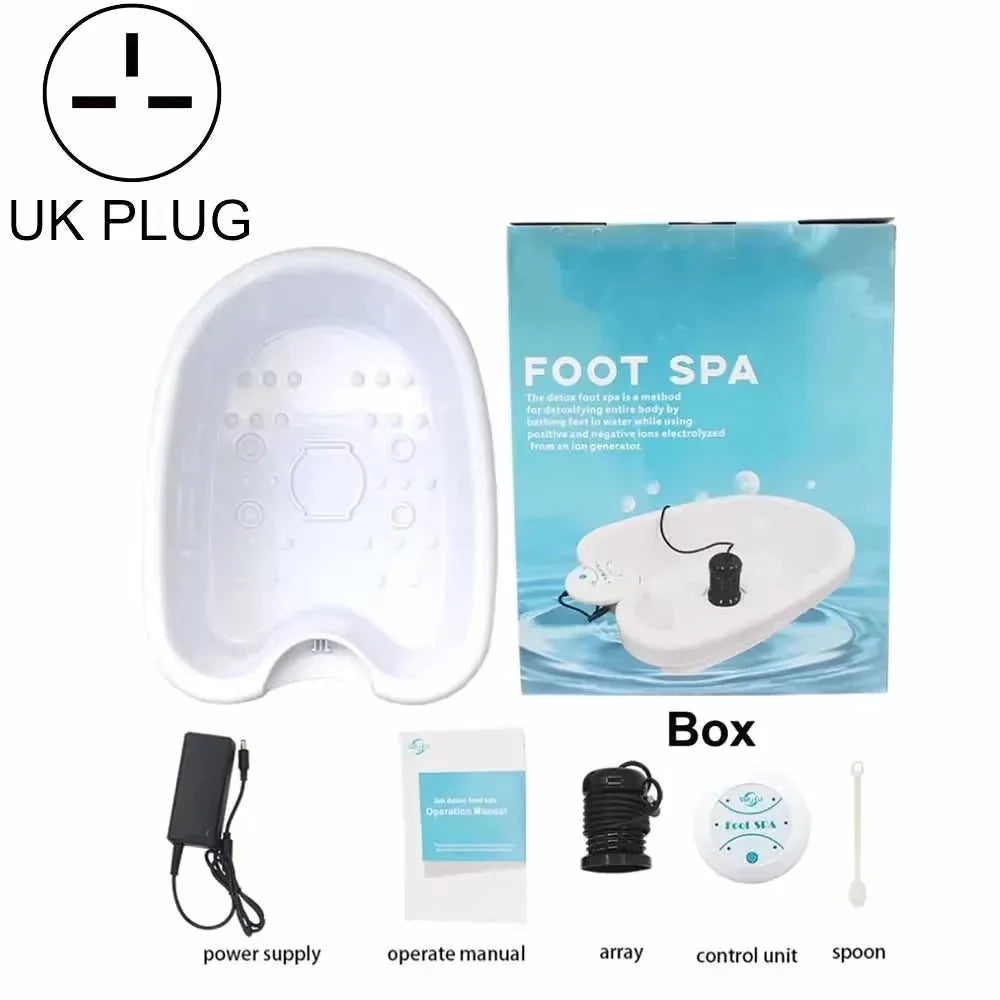 Foot Spa Ionic Detox Energy Boost Compact
