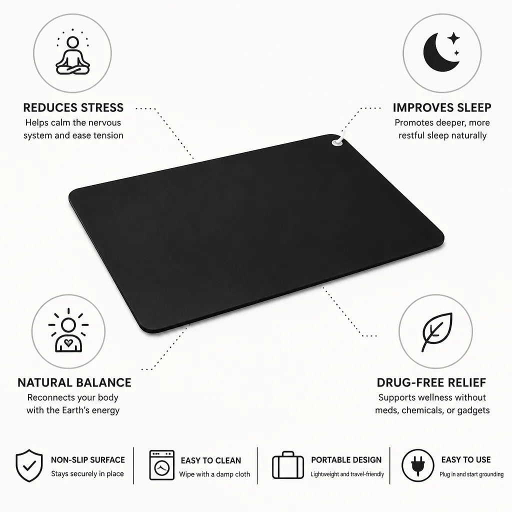 Grounding Mat Portable Non-Slip Sleep Support