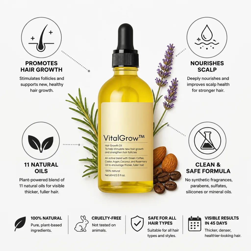 Hair Growth Oil Plant-Powered 11 Natural Oils