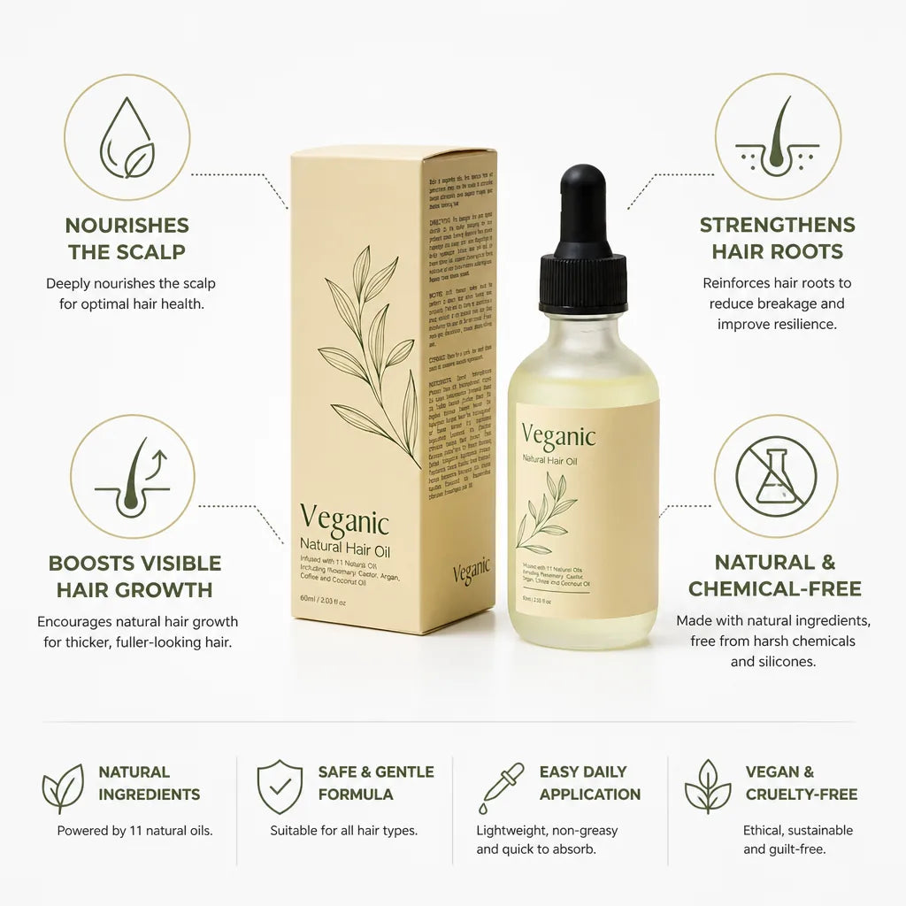 Hair Growth Serum Nourishing Scalp Strengthens Roots